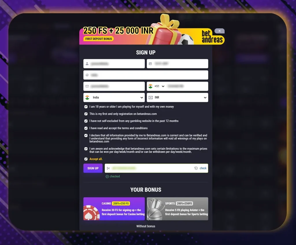 Personal account features